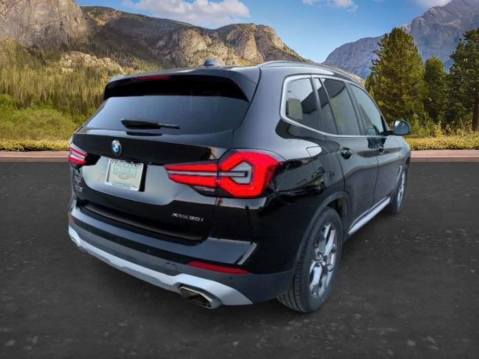 2024 BLACK /Black BMW X3 (5UX53DP04R9) with an 2L I-4 gasoline direct injection engine, Automatic transmission, located at 1175 N Woodruff Ave, Idaho Falls, ID, 83401, 43.506901, -111.999657 - At Timberline Auto, finding a great deal on your next vehicle is always easy! Our experienced sales staff's goal is to help find you the right vehicle at the right price! Our knowledgeable finance department has options for almost any credit score. We offer extended service contract options to prote - Photo#8