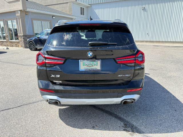 2024 BLACK /Black BMW X3 (5UX53DP08R9) with an 2L I-4 gasoline direct injection engine, Automatic transmission, located at 1175 N Woodruff Ave, Idaho Falls, ID, 83401, 43.506901, -111.999657 - At Timberline Auto, finding a great deal on your next vehicle is always easy! Our experienced sales staff's goal is to help find you the right vehicle at the right price! Our knowledgeable finance department has options for almost any credit score. We offer extended service contract options to prote - Photo#33