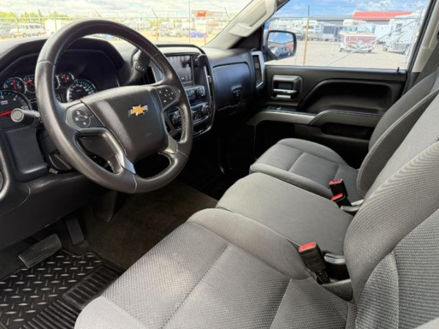 2017 WHITE /Jet Black Chevrolet Silverado 1500 1LT (1GCUKREC7HF) with an EcoTec3 5.3L V-8 gasoline direct injection engine, AUTOMATIC transmission, located at 1235 N Woodruff Ave., Idaho Falls, 83401, (208) 523-1053, 43.507172, -112.000488 - Photo#14