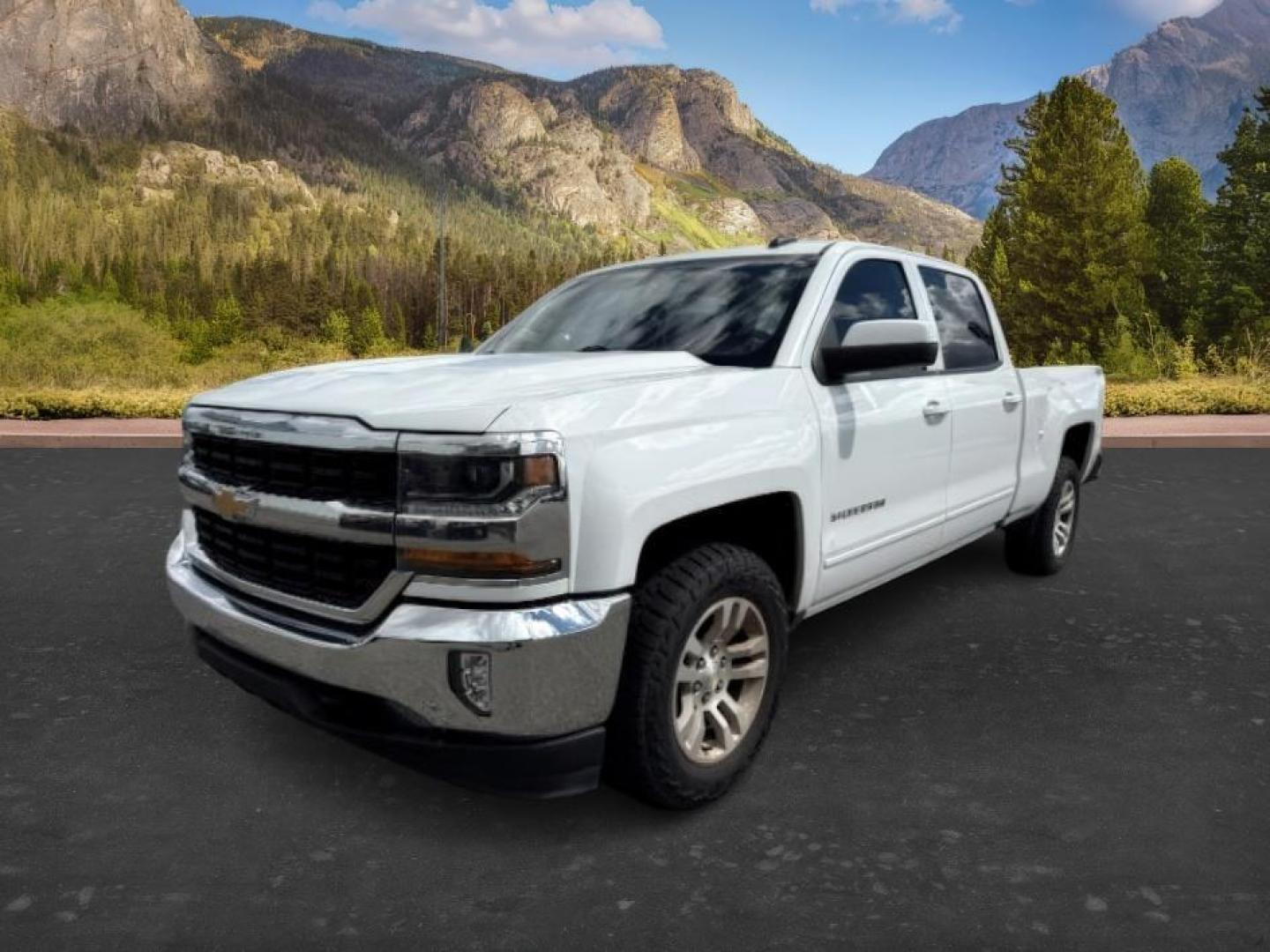 2017 WHITE /Jet Black Chevrolet Silverado 1500 (1GCUKREC7HF) with an EcoTec3 53L V-8 gasoline direct injection engine, Automatic transmission, located at 1175 N Woodruff Ave, Idaho Falls, ID, 83401, 43.506901, -111.999657 - Powered by an EcoTec3 5.3L V8 gasoline direct injection engine paired with an automatic transmission. 4x4 half-ton pickup built for towing, hauling, and everyday durability with strong V8 performance. Features include touchscreen infotainment, Bluetooth connectivity, rearview camera, cruise control,- Photo#0
