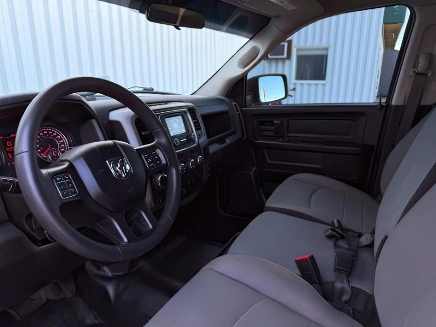 2023 WHITE /Diesel Gray/Black Ram 1500 Classic (1C6RR7XT8PS) with an HEMI 57L V-8 variable valve control engine, Automatic transmission, located at 1175 N Woodruff Ave, Idaho Falls, ID, 83401, 43.506901, -111.999657 - At Timberline Auto, finding a great deal on your next vehicle is always easy! Our experienced sales staff's goal is to help find you the right vehicle at the right price! Our knowledgeable finance department has options for almost any credit score. We offer extended service contract options to prote - Photo#15