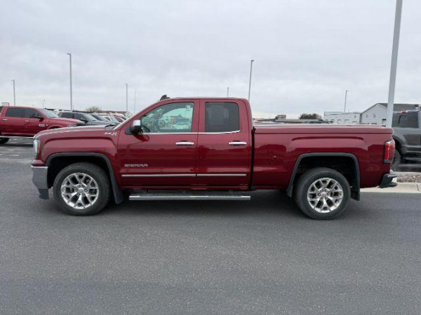 2017 RED /Jet Black GMC Sierra 1500 (1GTV2NEC1HZ) with an EcoTec3 62L V-8 gasoline direct injection engine, Automatic transmission, located at 1175 N Woodruff Ave, Idaho Falls, ID, 83401, 43.506901, -111.999657 - At Timberline Auto, finding a great deal on your next vehicle is always easy! Our experienced sales staff's goal is to help find you the right vehicle at the right price! Our knowledgeable finance department has options for almost any credit score. We offer extended service contract options to prote - Photo#1