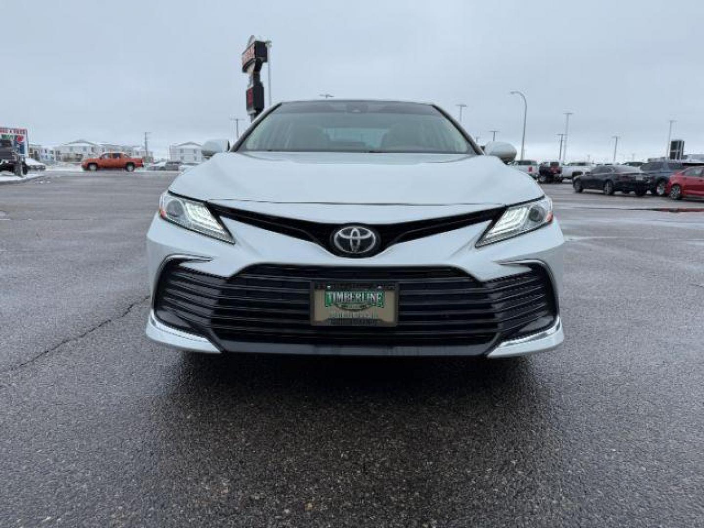 2021 Wind Chill Pearl /Black Toyota Camry (4T1F11BK0MU) with an 25L I-4 portdirect injection engine, Automatic transmission, located at 1175 N Woodruff Ave, Idaho Falls, ID, 83401, 43.506901, -111.999657 - Photo#34