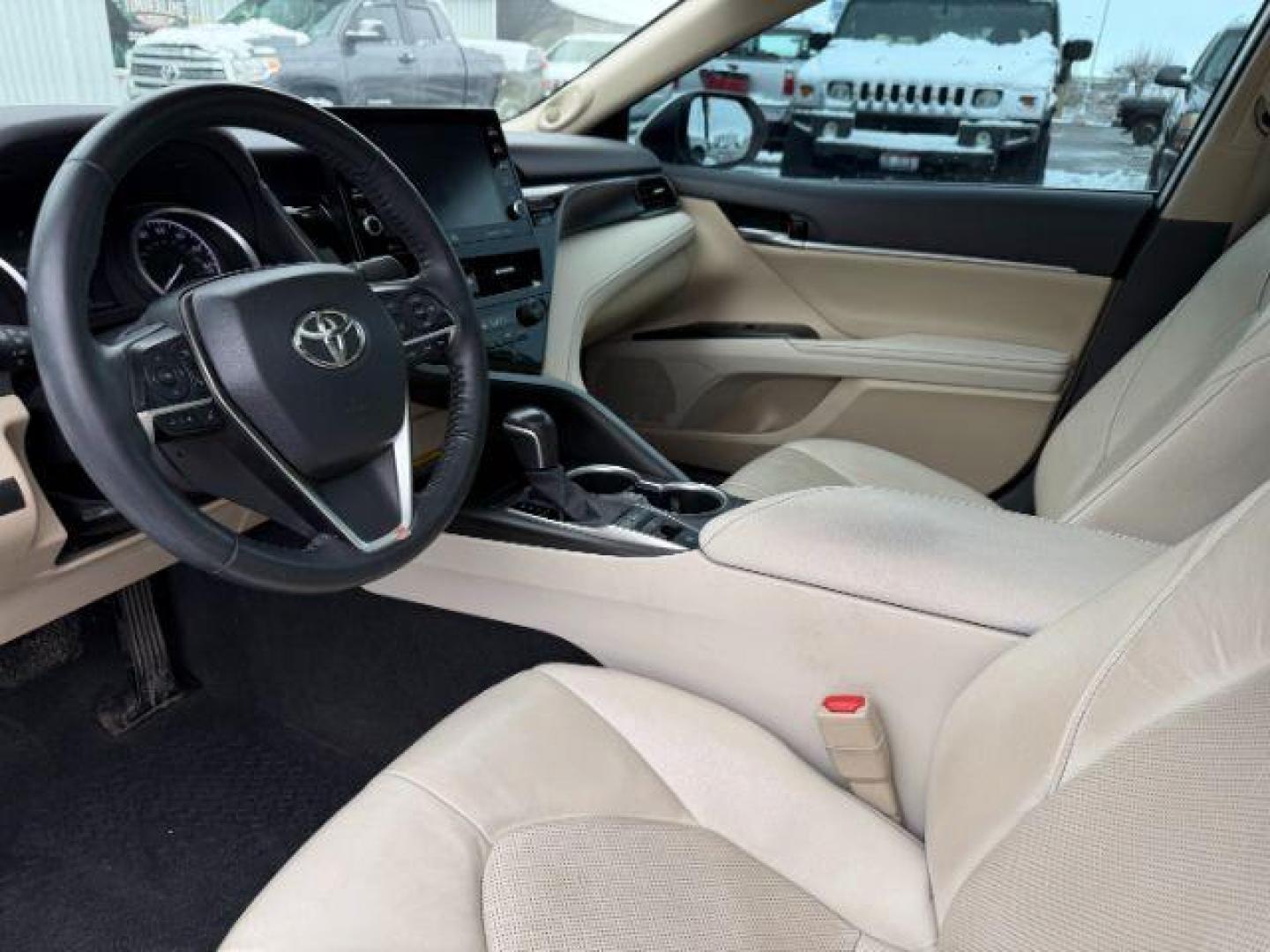 2021 Wind Chill Pearl /Black Toyota Camry (4T1F11BK0MU) with an 25L I-4 portdirect injection engine, Automatic transmission, located at 1175 N Woodruff Ave, Idaho Falls, ID, 83401, 43.506901, -111.999657 - Photo#39