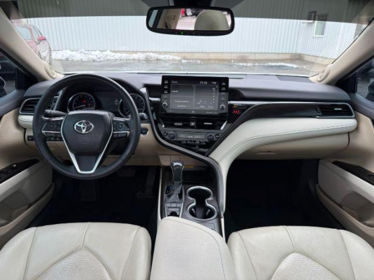 2021 Wind Chill Pearl /Black Toyota Camry (4T1F11BK0MU) with an 25L I-4 portdirect injection engine, Automatic transmission, located at 1175 N Woodruff Ave, Idaho Falls, ID, 83401, 43.506901, -111.999657 - Photo#49