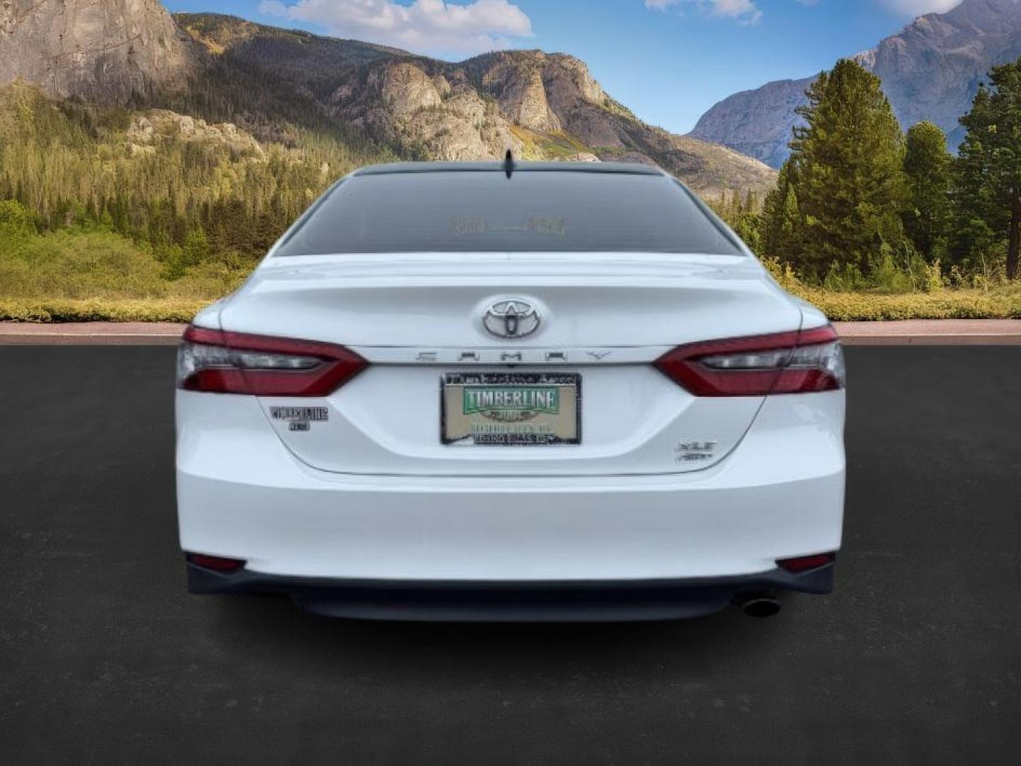 2021 Wind Chill Pearl /Black Toyota Camry (4T1F11BK0MU) with an 25L I-4 portdirect injection engine, Automatic transmission, located at 1175 N Woodruff Ave, Idaho Falls, ID, 83401, 43.506901, -111.999657 - Photo#3