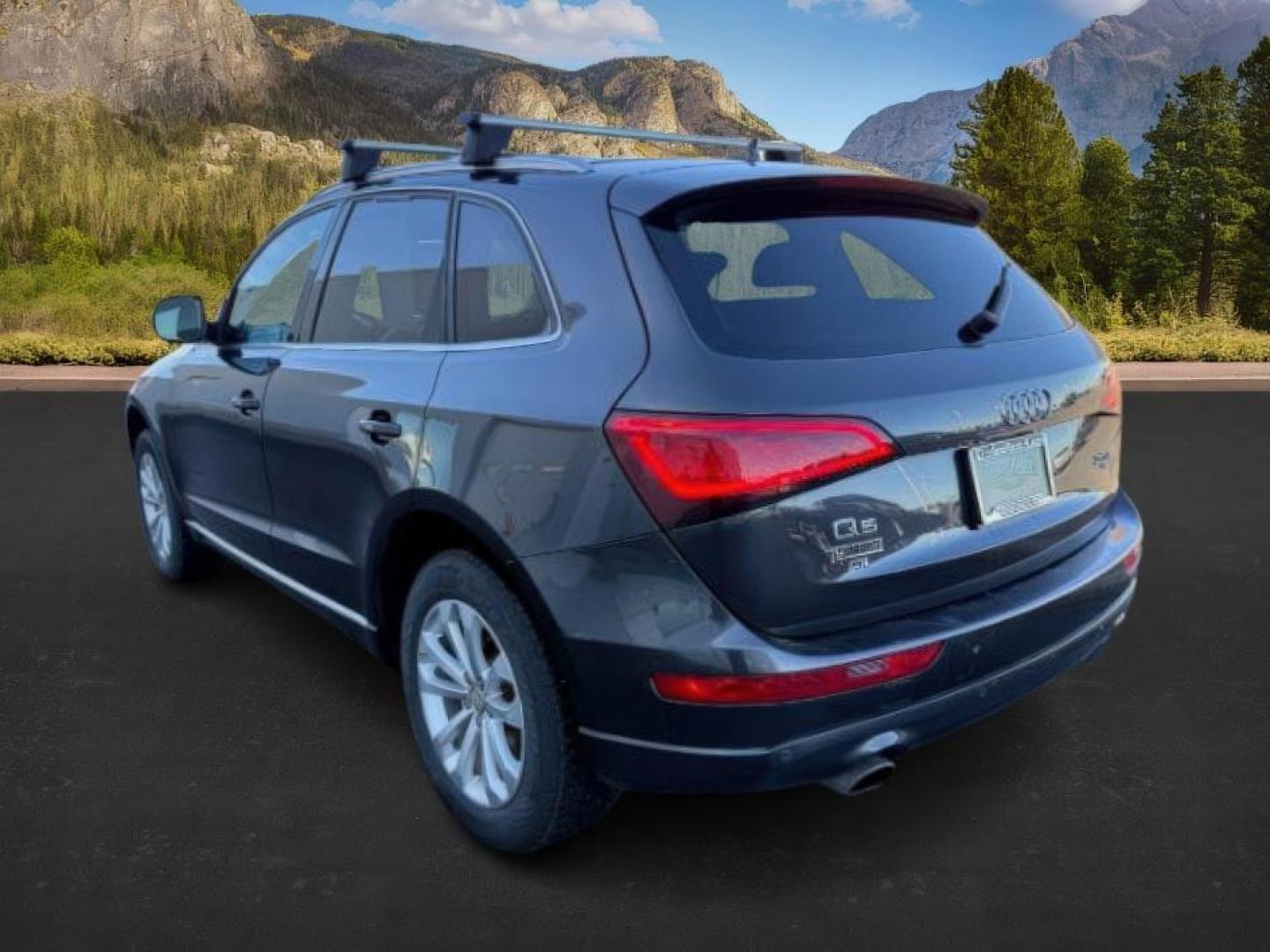 2014 GRAY /Black Audi Q5 (WA1LFAFP9EA) with an 2L I-4 gasoline direct injection engine, Automatic transmission, located at 1175 N Woodruff Ave, Idaho Falls, ID, 83401, 43.506901, -111.999657 - At Timberline Auto, finding a great deal on your next vehicle is always easy! Our experienced sales staff's goal is to help find you the right vehicle at the right price! Our knowledgeable finance department has options for almost any credit score. We offer extended service contract options to prote - Photo#2
