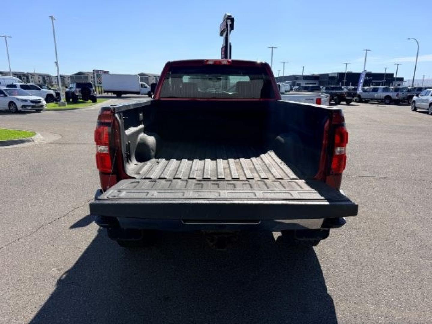 2018 RED /Jet Black GMC Sierra 3500HD (1GT42XCY4JF) with an Duramax 66L V-8 diesel direct injection engine, Automatic transmission, located at 1175 N Woodruff Ave, Idaho Falls, ID, 83401, 43.506901, -111.999657 - Heavy duty diesel strength and modern everyday convenience come together in this 2018 GMC Sierra 3500HD Crew Cab 4x4 equipped with the 6.6L Duramax turbo diesel engine. Built for serious towing and hauling, this 3500HD delivers the capability needed for trailers, equipment, and demanding workloads w- Photo#33
