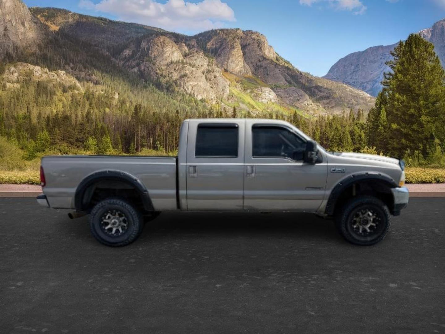 2002 BROWN /LEATHER Ford Super Duty F-250 (1FTNW21F02E) with an 73L V8 engine, Automatic transmission, located at 1175 N Woodruff Ave, Idaho Falls, ID, 83401, 43.506901, -111.999657 - This 2002 Ford F-250 Super Duty is a heavy-duty pickup built for serious work and strong diesel performance. Powered by the legendary 7.3L Power Stroke diesel, it delivers the low-end torque and hauling capability these trucks are known for. It comes lifted and sits on XD wheels, giving it an aggres- Photo#6