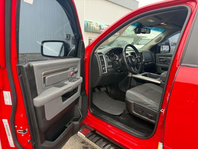 2016 RED /Diesel Grey/Black Ram 1500 (1C6RR7LG6GS) with an Pentastar 36L V-6 DOHC engine, Automatic transmission, located at 1175 N Woodruff Ave, Idaho Falls, ID, 83401, 43.506901, -111.999657 - 2016 Ram 1500 4x4 Crew Cab powered by a 3.6L V6 engine paired with an automatic transmission. Full-size pickup built for everyday driving, towing, and jobsite use with proven Ram durability and capability. Features include touchscreen, Bluetooth connectivity, rearview camera, cruise control, power w- Photo#34
