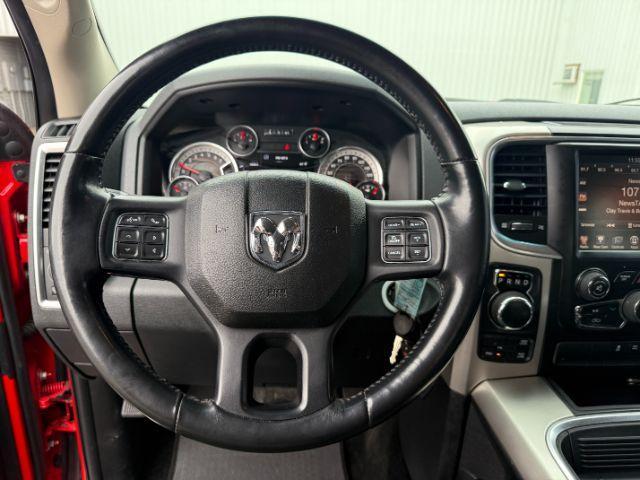 2016 RED /Diesel Grey/Black Ram 1500 (1C6RR7LG6GS) with an Pentastar 36L V-6 DOHC engine, Automatic transmission, located at 1175 N Woodruff Ave, Idaho Falls, ID, 83401, 43.506901, -111.999657 - 2016 Ram 1500 4x4 Crew Cab powered by a 3.6L V6 engine paired with an automatic transmission. Full-size pickup built for everyday driving, towing, and jobsite use with proven Ram durability and capability. Features include touchscreen, Bluetooth connectivity, rearview camera, cruise control, power w- Photo#37