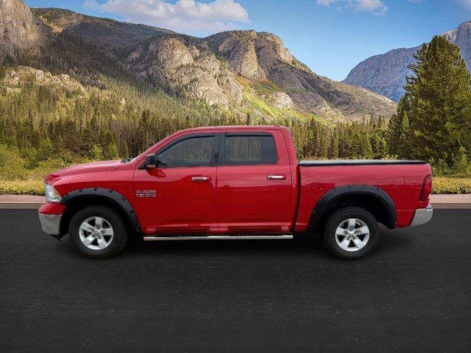 2016 RED /Diesel Grey/Black Ram 1500 (1C6RR7LG6GS) with an Pentastar 36L V-6 DOHC engine, Automatic transmission, located at 1175 N Woodruff Ave, Idaho Falls, ID, 83401, 43.506901, -111.999657 - 2016 Ram 1500 4x4 Crew Cab powered by a 3.6L V6 engine paired with an automatic transmission. Full-size pickup built for everyday driving, towing, and jobsite use with proven Ram durability and capability. Features include touchscreen, Bluetooth connectivity, rearview camera, cruise control, power w- Photo#1