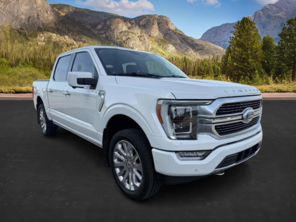 2021 WHITE /Admiral Blue Ford F-150 Limited (1FTFW1E86MF) with an EcoBoost 3.5L V-6 port/direct injection engine, AUTOMATIC transmission, located at 1235 N Woodruff Ave., Idaho Falls, 83401, (208) 523-1053, 43.507172, -112.000488 - At Timberline Auto, finding a great deal on your next vehicle is always easy! Our experienced sales staff's goal is to help find you the right vehicle at the right price! Our knowledgeable finance department has options for almost any credit score. We offer extended service contract options to prote- Photo#0