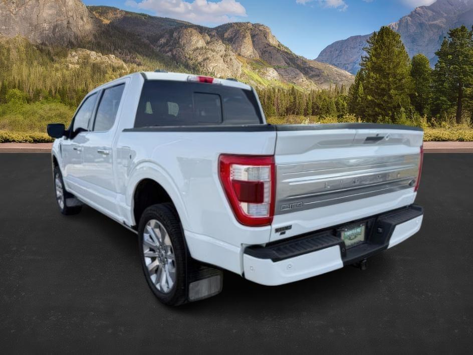 2021 WHITE /Admiral Blue Ford F-150 Limited (1FTFW1E86MF) with an EcoBoost 3.5L V-6 port/direct injection engine, AUTOMATIC transmission, located at 1235 N Woodruff Ave., Idaho Falls, 83401, (208) 523-1053, 43.507172, -112.000488 - At Timberline Auto, finding a great deal on your next vehicle is always easy! Our experienced sales staff's goal is to help find you the right vehicle at the right price! Our knowledgeable finance department has options for almost any credit score. We offer extended service contract options to prote- Photo#1