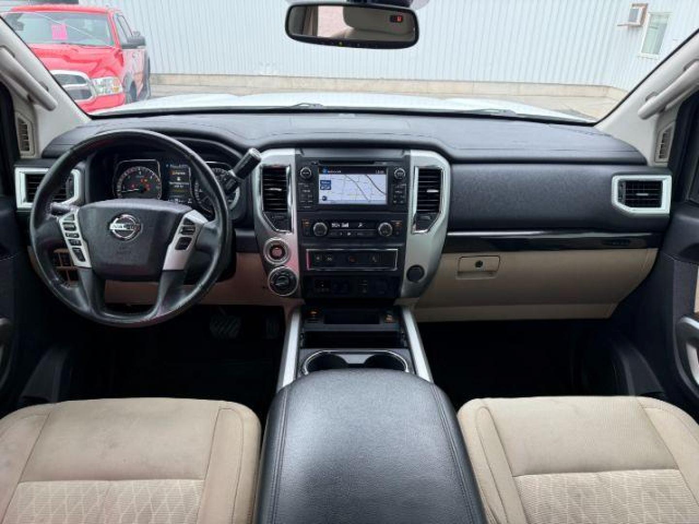 2017 WHITE /LEATHER Nissan Titan XD (1N6BA1F42HN) with an 50L V8 TURBO engine, Automatic transmission, located at 1175 N Woodruff Ave, Idaho Falls, ID, 83401, 43.506901, -111.999657 - Photo#46