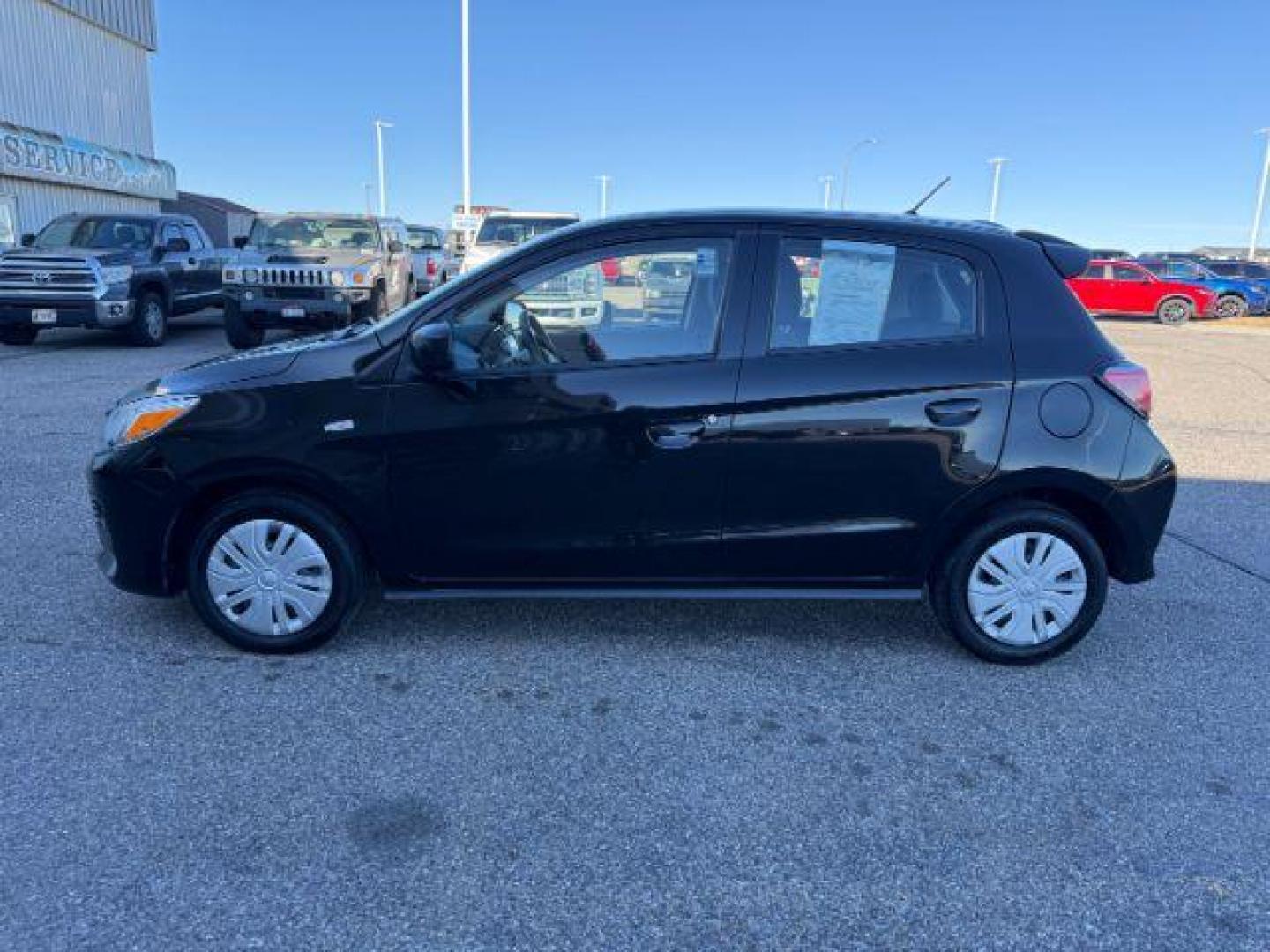 2022 BLACK /Black Mitsubishi Mirage (ML32AUHJ3NH) with an 12L I-3 DOHC engine, Automatic transmission, located at 1175 N Woodruff Ave, Idaho Falls, ID, 83401, 43.506901, -111.999657 - At Timberline Auto, finding a great deal on your next vehicle is always easy! Our experienced sales staff's goal is to help find you the right vehicle at the right price! Our knowledgeable finance department has options for almost any credit score. We offer extended service contract options to prote - Photo#24