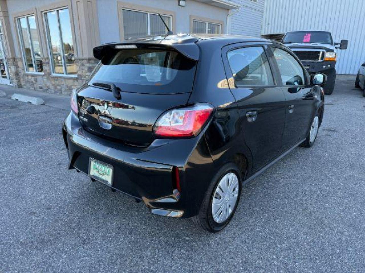 2022 BLACK /Black Mitsubishi Mirage (ML32AUHJ3NH) with an 12L I-3 DOHC engine, Automatic transmission, located at 1175 N Woodruff Ave, Idaho Falls, ID, 83401, 43.506901, -111.999657 - At Timberline Auto, finding a great deal on your next vehicle is always easy! Our experienced sales staff's goal is to help find you the right vehicle at the right price! Our knowledgeable finance department has options for almost any credit score. We offer extended service contract options to prote - Photo#29