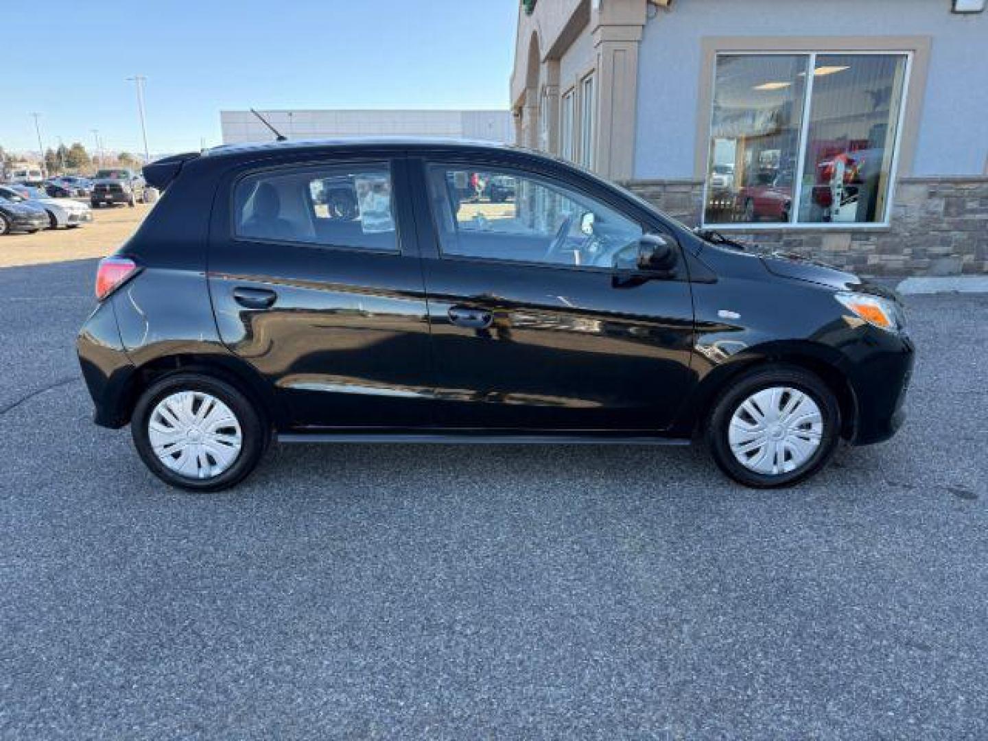 2022 BLACK /Black Mitsubishi Mirage (ML32AUHJ3NH) with an 12L I-3 DOHC engine, Automatic transmission, located at 1175 N Woodruff Ave, Idaho Falls, ID, 83401, 43.506901, -111.999657 - At Timberline Auto, finding a great deal on your next vehicle is always easy! Our experienced sales staff's goal is to help find you the right vehicle at the right price! Our knowledgeable finance department has options for almost any credit score. We offer extended service contract options to prote - Photo#30