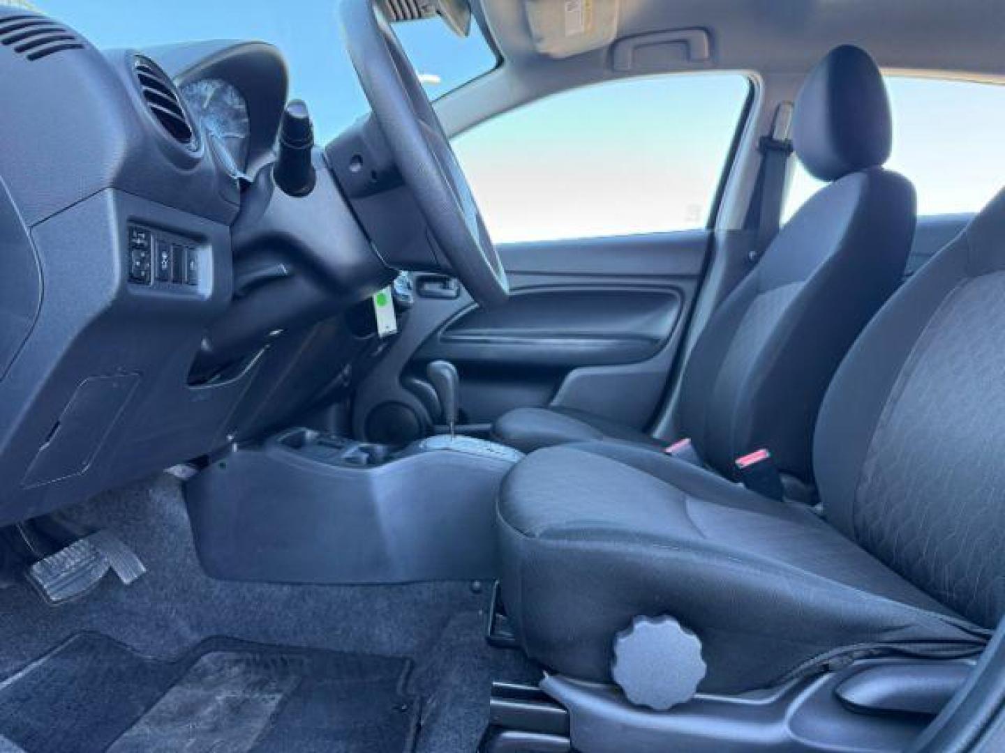 2022 BLACK /Black Mitsubishi Mirage (ML32AUHJ3NH) with an 12L I-3 DOHC engine, Automatic transmission, located at 1175 N Woodruff Ave, Idaho Falls, ID, 83401, 43.506901, -111.999657 - At Timberline Auto, finding a great deal on your next vehicle is always easy! Our experienced sales staff's goal is to help find you the right vehicle at the right price! Our knowledgeable finance department has options for almost any credit score. We offer extended service contract options to prote - Photo#35