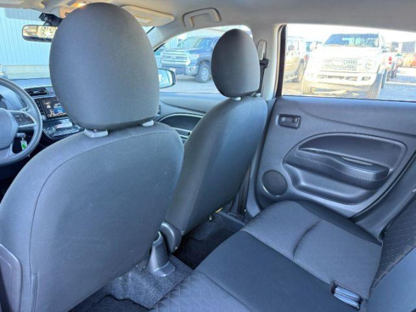 2022 BLACK /Black Mitsubishi Mirage (ML32AUHJ3NH) with an 12L I-3 DOHC engine, Automatic transmission, located at 1175 N Woodruff Ave, Idaho Falls, ID, 83401, 43.506901, -111.999657 - At Timberline Auto, finding a great deal on your next vehicle is always easy! Our experienced sales staff's goal is to help find you the right vehicle at the right price! Our knowledgeable finance department has options for almost any credit score. We offer extended service contract options to prote - Photo#44