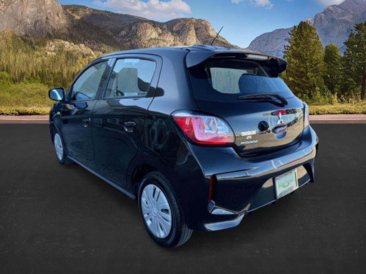 2022 BLACK /Black Mitsubishi Mirage (ML32AUHJ3NH) with an 12L I-3 DOHC engine, Automatic transmission, located at 1175 N Woodruff Ave, Idaho Falls, ID, 83401, 43.506901, -111.999657 - At Timberline Auto, finding a great deal on your next vehicle is always easy! Our experienced sales staff's goal is to help find you the right vehicle at the right price! Our knowledgeable finance department has options for almost any credit score. We offer extended service contract options to prote - Photo#2