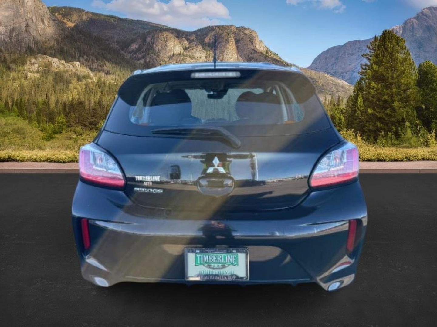 2022 BLACK /Black Mitsubishi Mirage (ML32AUHJ3NH) with an 12L I-3 DOHC engine, Automatic transmission, located at 1175 N Woodruff Ave, Idaho Falls, ID, 83401, 43.506901, -111.999657 - At Timberline Auto, finding a great deal on your next vehicle is always easy! Our experienced sales staff's goal is to help find you the right vehicle at the right price! Our knowledgeable finance department has options for almost any credit score. We offer extended service contract options to prote - Photo#3