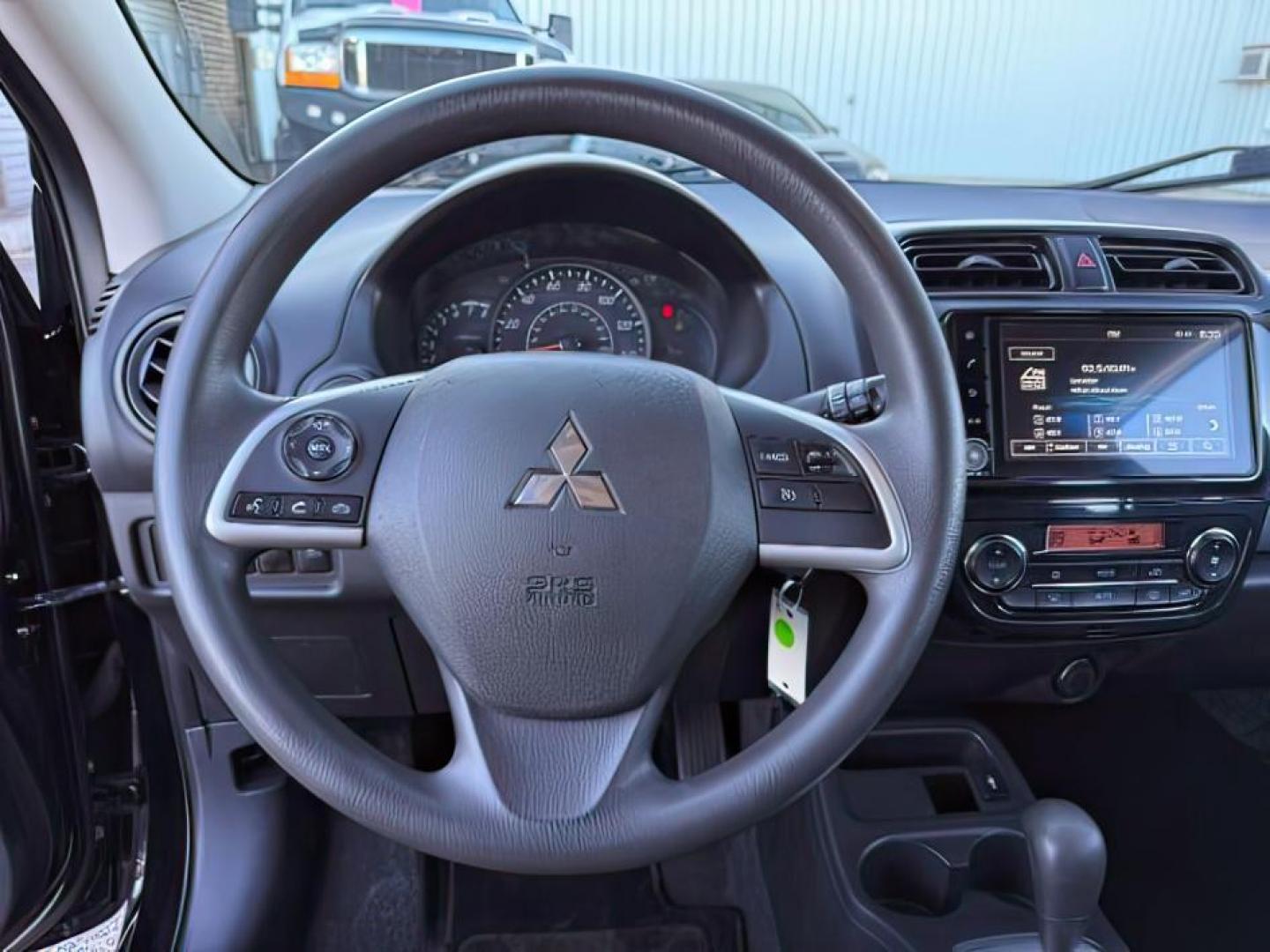 2022 BLACK /Black Mitsubishi Mirage (ML32AUHJ3NH) with an 12L I-3 DOHC engine, Automatic transmission, located at 1175 N Woodruff Ave, Idaho Falls, ID, 83401, 43.506901, -111.999657 - At Timberline Auto, finding a great deal on your next vehicle is always easy! Our experienced sales staff's goal is to help find you the right vehicle at the right price! Our knowledgeable finance department has options for almost any credit score. We offer extended service contract options to prote - Photo#14