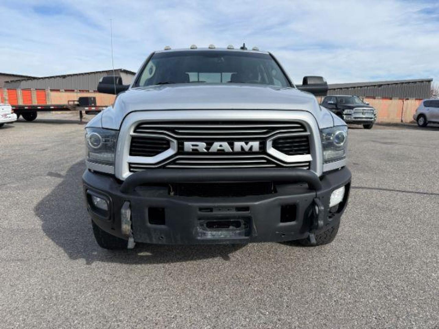 2018 SILVER /Black Ram 3500 (3C63R3EL4JG) with an Cummins 67L I-6 diesel direct injection engine, Automatic transmission, located at 1175 N Woodruff Ave, Idaho Falls, ID, 83401, 43.506901, -111.999657 - At Timberline Auto, finding a great deal on your next vehicle is always easy! Our experienced sales staff's goal is to help find you the right vehicle at the right price! Our knowledgeable finance department has options for almost any credit score. We offer extended service contract options to prote - Photo#34
