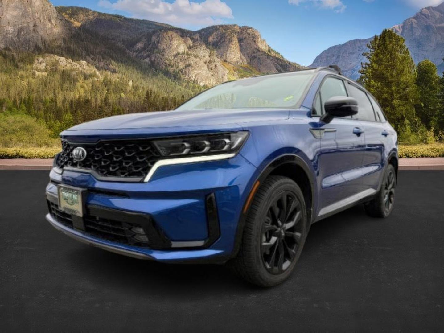 2021 BLUE /Black KIA Sorento (5XYRKDLF5MG) with an 25L I-4 portdirect injection engine, Automatic transmission, located at 1175 N Woodruff Ave, Idaho Falls, ID, 83401, 43.506901, -111.999657 - At Timberline Auto, finding a great deal on your next vehicle is always easy! Our experienced sales staff's goal is to help find you the right vehicle at the right price! Our knowledgeable finance department has options for almost any credit score. We offer extended service contract options to prote - Photo#0