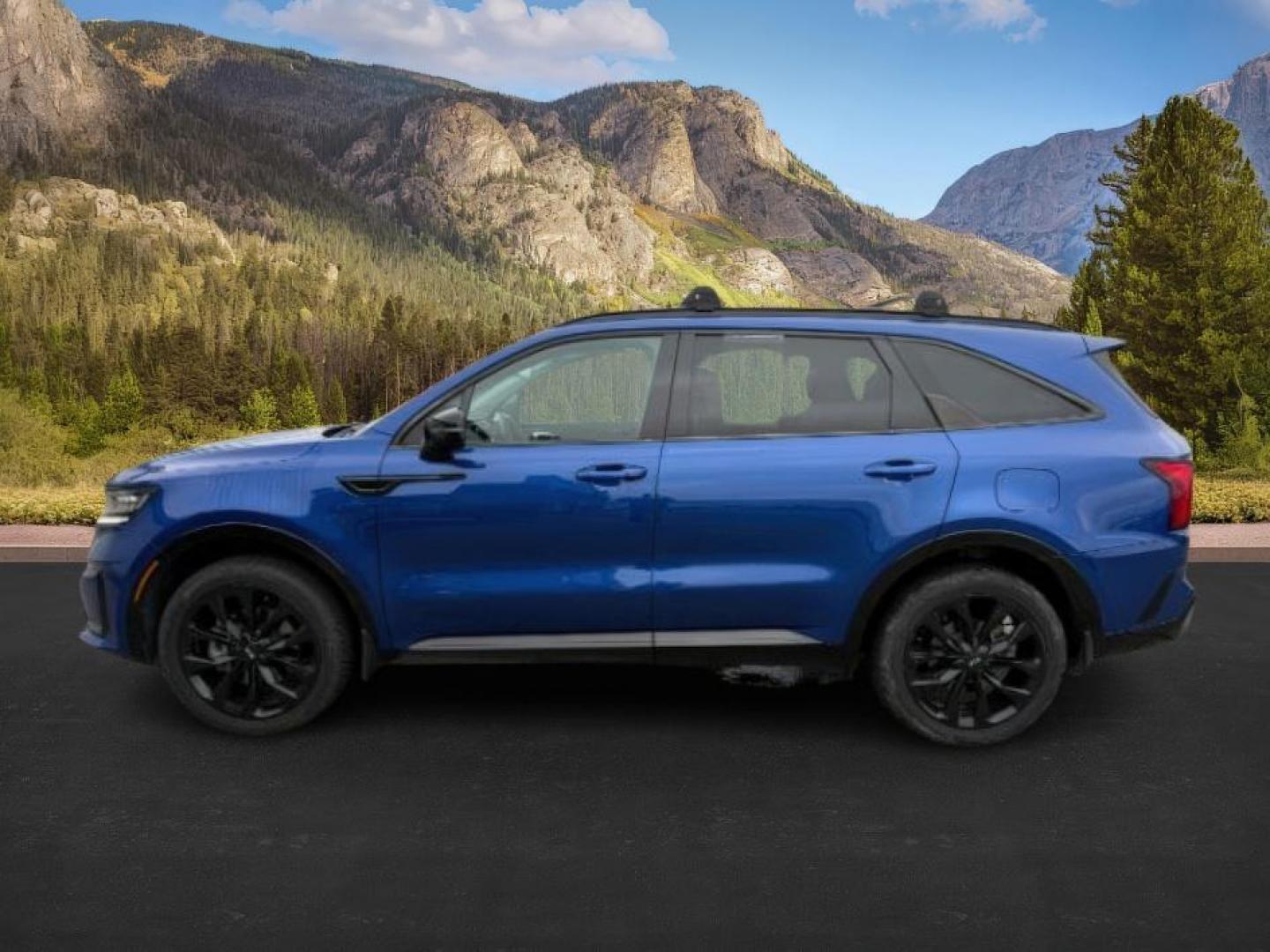 2021 BLUE /Black KIA Sorento (5XYRKDLF5MG) with an 25L I-4 portdirect injection engine, Automatic transmission, located at 1175 N Woodruff Ave, Idaho Falls, ID, 83401, 43.506901, -111.999657 - At Timberline Auto, finding a great deal on your next vehicle is always easy! Our experienced sales staff's goal is to help find you the right vehicle at the right price! Our knowledgeable finance department has options for almost any credit score. We offer extended service contract options to prote - Photo#1