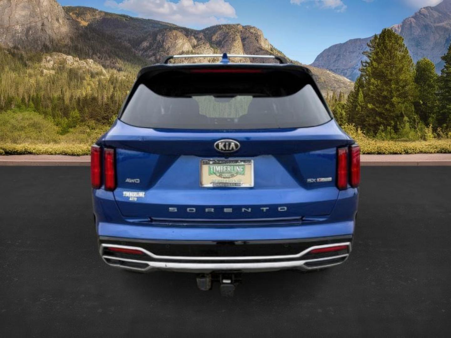 2021 BLUE /Black KIA Sorento (5XYRKDLF5MG) with an 25L I-4 portdirect injection engine, Automatic transmission, located at 1175 N Woodruff Ave, Idaho Falls, ID, 83401, 43.506901, -111.999657 - At Timberline Auto, finding a great deal on your next vehicle is always easy! Our experienced sales staff's goal is to help find you the right vehicle at the right price! Our knowledgeable finance department has options for almost any credit score. We offer extended service contract options to prote - Photo#3