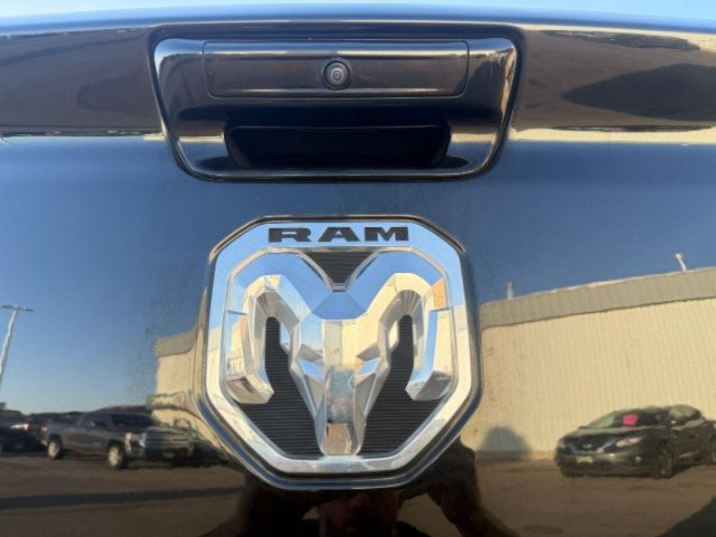 2021 BLACK /Diesel Gray/Black Ram 1500 Big Horn Crew Cab 4x4 5'7 Box (1C6SRFFT5MN) with an HEMI 5.7L V-8 variable valve control engine, AUTOMATIC transmission, located at 1235 N Woodruff Ave., Idaho Falls, 83401, (208) 523-1053, 43.507172, -112.000488 - At Timberline Auto, finding a great deal on your next vehicle is always easy! Our experienced sales staff's goal is to help find you the right vehicle at the right price! Our knowledgeable finance department has options for almost any credit score. We offer extended service contract options to prote - Photo#5