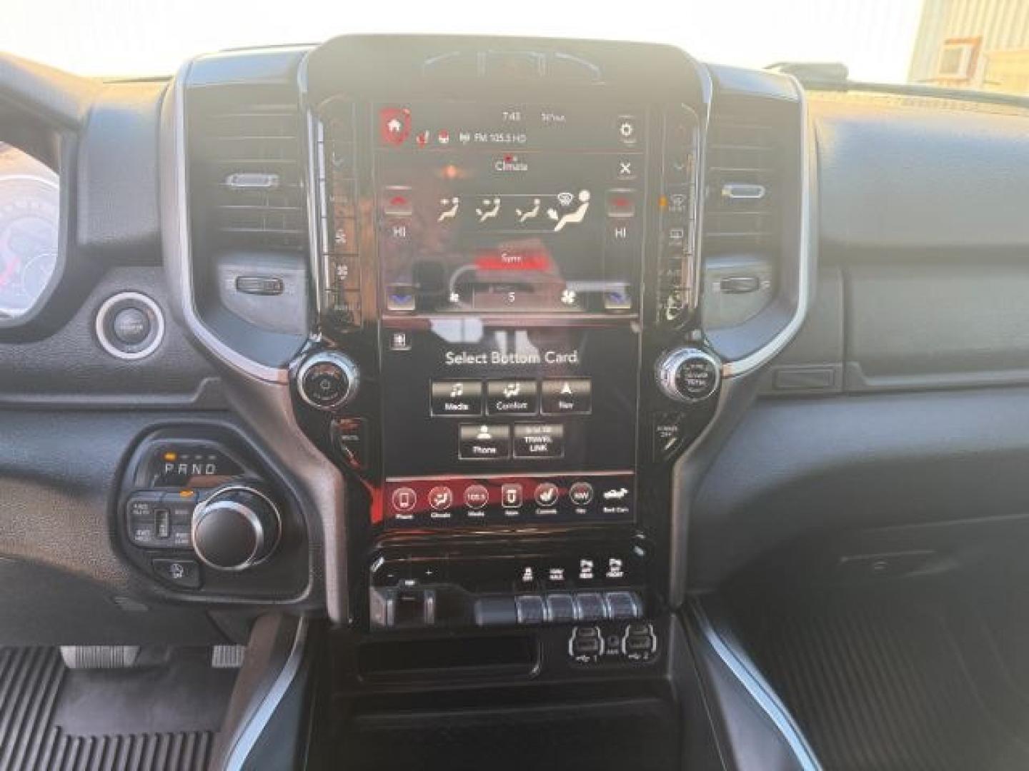 2021 BLACK /Diesel Gray/Black Ram 1500 Big Horn Crew Cab 4x4 5'7 Box (1C6SRFFT5MN) with an HEMI 5.7L V-8 variable valve control engine, AUTOMATIC transmission, located at 1235 N Woodruff Ave., Idaho Falls, 83401, (208) 523-1053, 43.507172, -112.000488 - At Timberline Auto, finding a great deal on your next vehicle is always easy! Our experienced sales staff's goal is to help find you the right vehicle at the right price! Our knowledgeable finance department has options for almost any credit score. We offer extended service contract options to prote - Photo#17