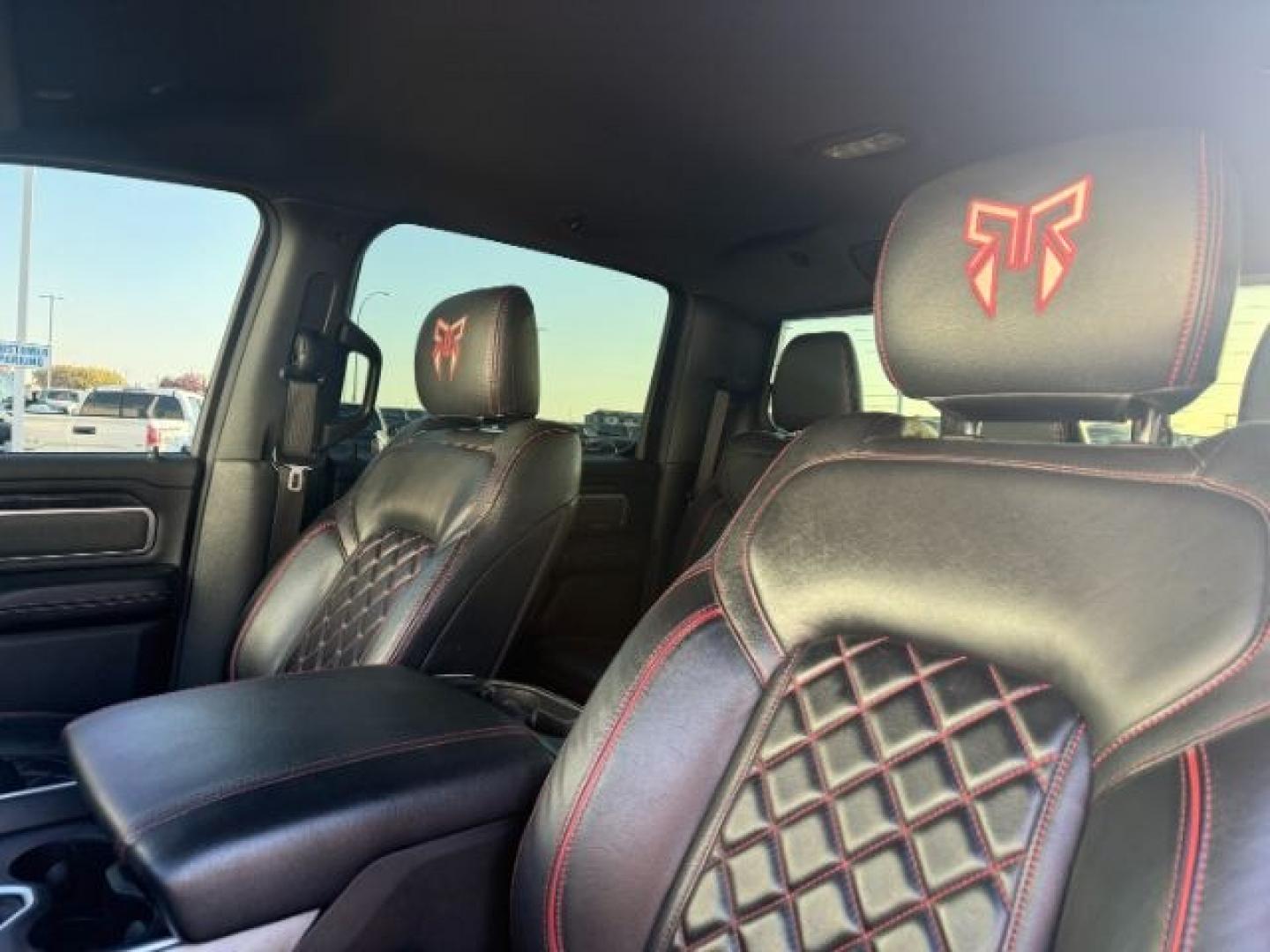 2021 BLACK /Diesel Gray/Black Ram 1500 Big Horn Crew Cab 4x4 5'7 Box (1C6SRFFT5MN) with an HEMI 5.7L V-8 variable valve control engine, AUTOMATIC transmission, located at 1235 N Woodruff Ave., Idaho Falls, 83401, (208) 523-1053, 43.507172, -112.000488 - At Timberline Auto, finding a great deal on your next vehicle is always easy! Our experienced sales staff's goal is to help find you the right vehicle at the right price! Our knowledgeable finance department has options for almost any credit score. We offer extended service contract options to prote - Photo#24
