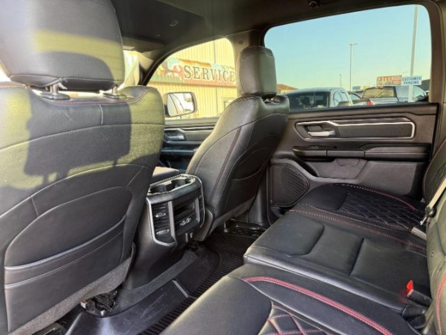 2021 BLACK /Diesel Gray/Black Ram 1500 Big Horn Crew Cab 4x4 5'7 Box (1C6SRFFT5MN) with an HEMI 5.7L V-8 variable valve control engine, AUTOMATIC transmission, located at 1235 N Woodruff Ave., Idaho Falls, 83401, (208) 523-1053, 43.507172, -112.000488 - At Timberline Auto, finding a great deal on your next vehicle is always easy! Our experienced sales staff's goal is to help find you the right vehicle at the right price! Our knowledgeable finance department has options for almost any credit score. We offer extended service contract options to prote - Photo#28