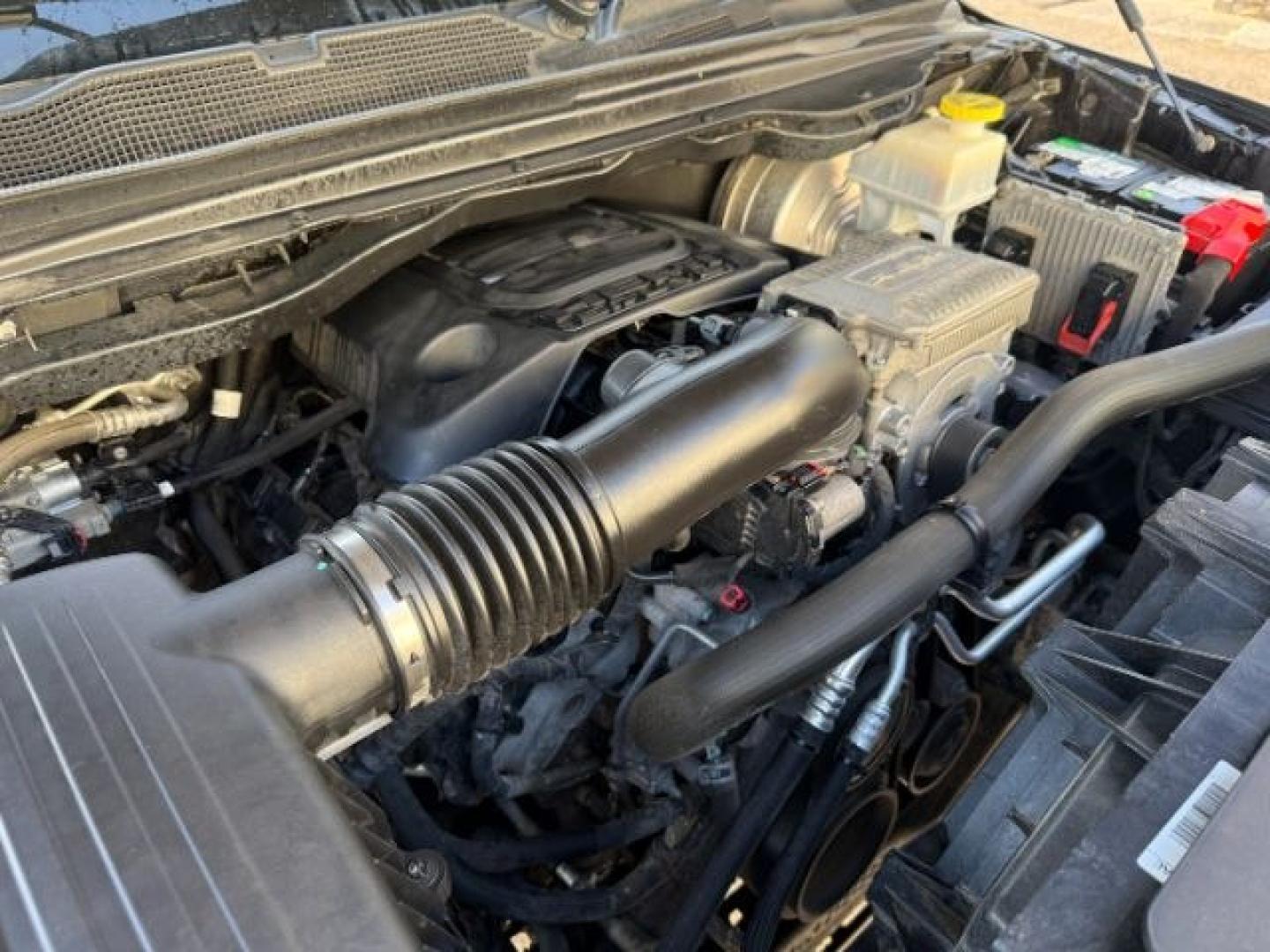 2021 BLACK /Diesel Gray/Black Ram 1500 Big Horn Crew Cab 4x4 5'7 Box (1C6SRFFT5MN) with an HEMI 5.7L V-8 variable valve control engine, AUTOMATIC transmission, located at 1235 N Woodruff Ave., Idaho Falls, 83401, (208) 523-1053, 43.507172, -112.000488 - At Timberline Auto, finding a great deal on your next vehicle is always easy! Our experienced sales staff's goal is to help find you the right vehicle at the right price! Our knowledgeable finance department has options for almost any credit score. We offer extended service contract options to prote - Photo#29