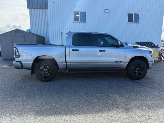 2023 SILVER /Diesel Gray/Black Ram 1500 (1C6SRFFM3PN) with an EcoDiesel 3L V-6 diesel direct injection engine, Automatic transmission, located at 1175 N Woodruff Ave, Idaho Falls, ID, 83401, 43.506901, -111.999657 - This 2023 Ram 1500 delivers strong everyday capability with a refined balance of power, comfort, and efficiency. Powered by a proven 3.6L Pentastar V6 with eTorque mild-hybrid assistance and paired to an 8-speed automatic transmission, it provides smooth acceleration, confident highway performance,- Photo#30