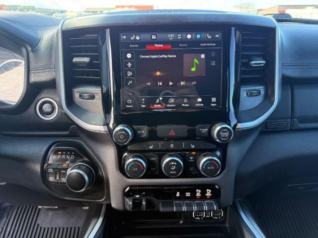2023 SILVER /Diesel Gray/Black Ram 1500 (1C6SRFFM3PN) with an EcoDiesel 3L V-6 diesel direct injection engine, Automatic transmission, located at 1175 N Woodruff Ave, Idaho Falls, ID, 83401, 43.506901, -111.999657 - This 2023 Ram 1500 delivers strong everyday capability with a refined balance of power, comfort, and efficiency. Powered by a proven 3.6L Pentastar V6 with eTorque mild-hybrid assistance and paired to an 8-speed automatic transmission, it provides smooth acceleration, confident highway performance,- Photo#39