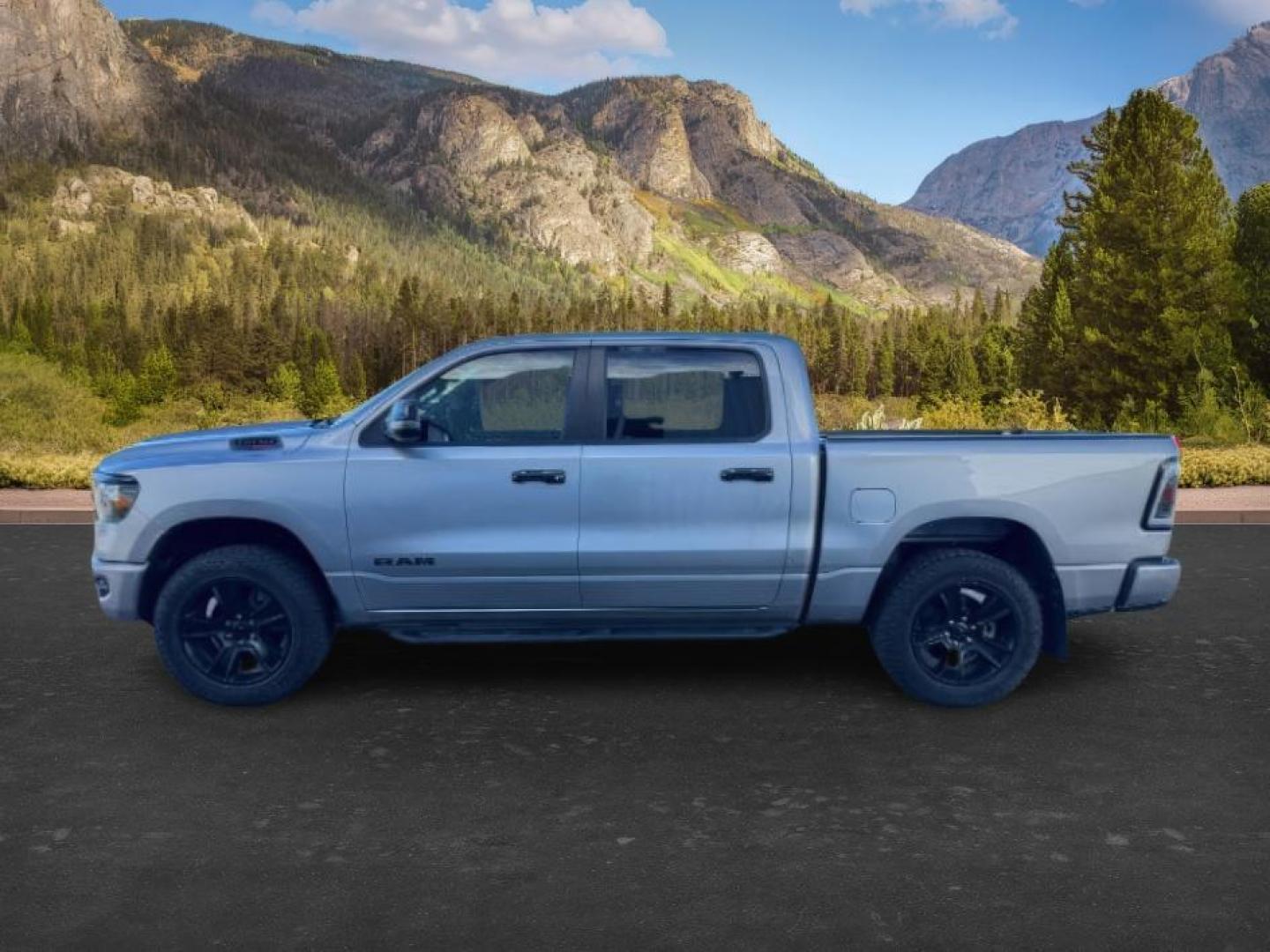 2023 SILVER /Diesel Gray/Black Ram 1500 (1C6SRFFM3PN) with an EcoDiesel 3L V-6 diesel direct injection engine, Automatic transmission, located at 1175 N Woodruff Ave, Idaho Falls, ID, 83401, 43.506901, -111.999657 - At Timberline Auto, finding a great deal on your next vehicle is always easy! Our experienced sales staff's goal is to help find you the right vehicle at the right price! Our knowledgeable finance department has options for almost any credit score. We offer extended service contract options to prote - Photo#1