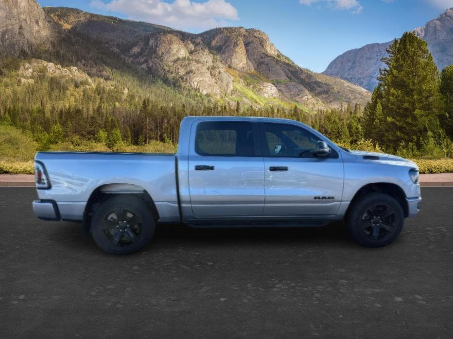 2023 SILVER /Diesel Gray/Black Ram 1500 (1C6SRFFM3PN) with an EcoDiesel 3L V-6 diesel direct injection engine, Automatic transmission, located at 1175 N Woodruff Ave, Idaho Falls, ID, 83401, 43.506901, -111.999657 - At Timberline Auto, finding a great deal on your next vehicle is always easy! Our experienced sales staff's goal is to help find you the right vehicle at the right price! Our knowledgeable finance department has options for almost any credit score. We offer extended service contract options to prote - Photo#5