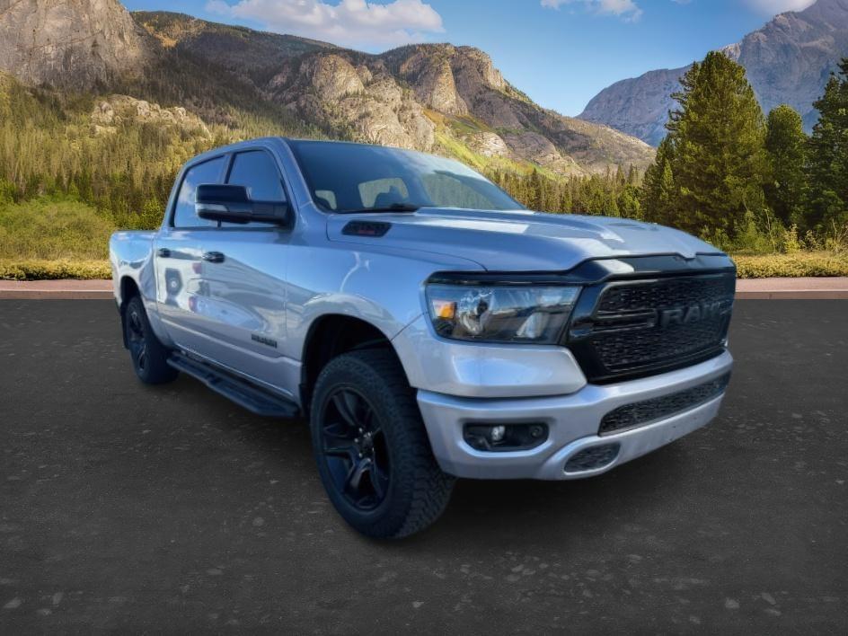 2023 SILVER /Diesel Gray/Black Ram 1500 (1C6SRFFM3PN) with an EcoDiesel 3L V-6 diesel direct injection engine, Automatic transmission, located at 1175 N Woodruff Ave, Idaho Falls, ID, 83401, 43.506901, -111.999657 - This 2023 Ram 1500 delivers strong everyday capability with a refined balance of power, comfort, and efficiency. Powered by a proven 3.6L Pentastar V6 with eTorque mild-hybrid assistance and paired to an 8-speed automatic transmission, it provides smooth acceleration, confident highway performance,- Photo#6