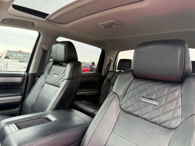 2018 BLACK /LEATHER Toyota Tundra (5TFAY5F14JX) with an I-FORCE 57L V-8 DOHC engine, Automatic transmission, located at 1175 N Woodruff Ave, Idaho Falls, ID, 83401, 43.506901, -111.999657 - At Timberline Auto, finding a great deal on your next vehicle is always easy! Our experienced sales staff's goal is to help find you the right vehicle at the right price! Our knowledgeable finance department has options for almost any credit score. We offer extended service contract options to prote- Photo#45