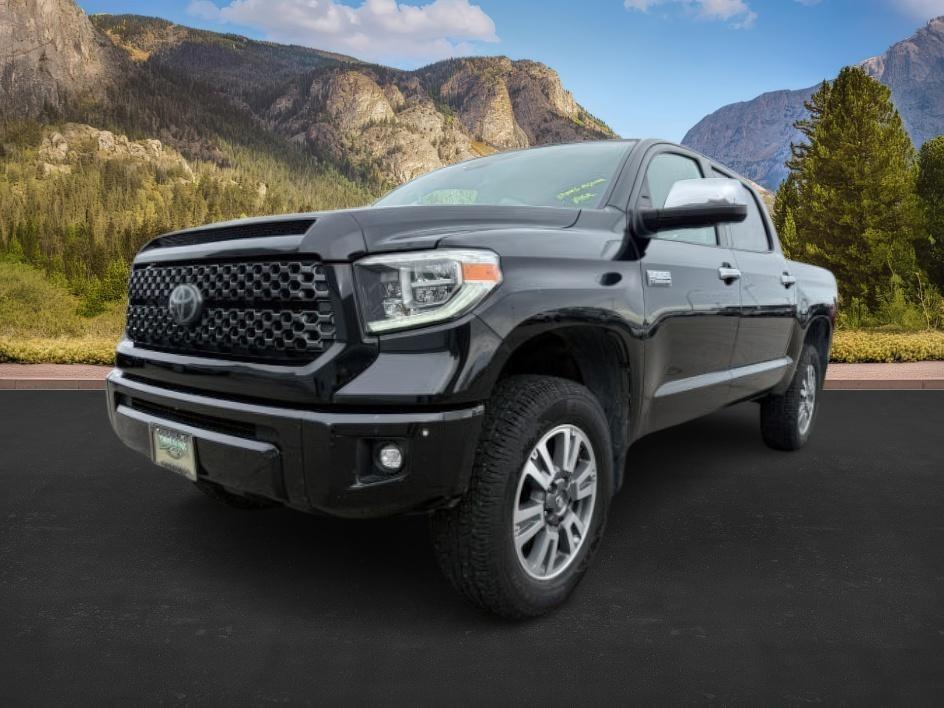 2018 BLACK /LEATHER Toyota Tundra (5TFAY5F14JX) with an I-FORCE 57L V-8 DOHC engine, Automatic transmission, located at 1175 N Woodruff Ave, Idaho Falls, ID, 83401, 43.506901, -111.999657 - At Timberline Auto, finding a great deal on your next vehicle is always easy! Our experienced sales staff's goal is to help find you the right vehicle at the right price! Our knowledgeable finance department has options for almost any credit score. We offer extended service contract options to prote- Photo#0