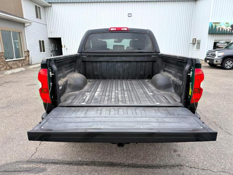 2018 BLACK /LEATHER Toyota Tundra (5TFAY5F14JX) with an I-FORCE 57L V-8 DOHC engine, Automatic transmission, located at 1175 N Woodruff Ave, Idaho Falls, ID, 83401, 43.506901, -111.999657 - At Timberline Auto, finding a great deal on your next vehicle is always easy! Our experienced sales staff's goal is to help find you the right vehicle at the right price! Our knowledgeable finance department has options for almost any credit score. We offer extended service contract options to prote- Photo#5