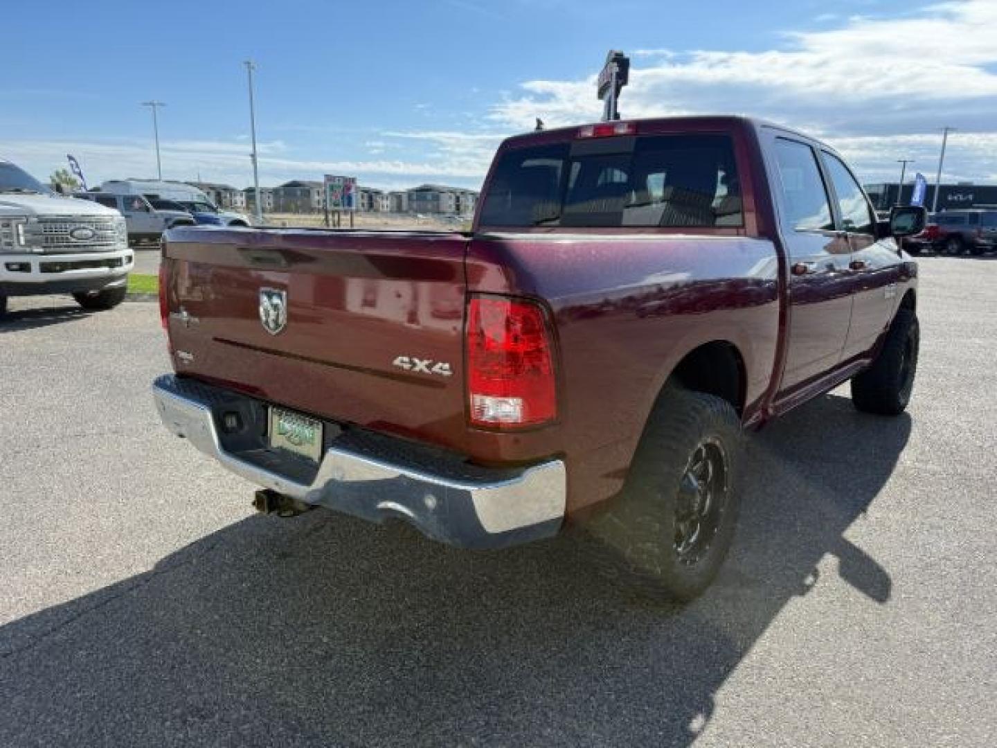 2017 MAROON /BROWN Ram 1500 LONE STAR (1C6RR7LT8HS) with an 5.7 engine, AUTOMATIC transmission, located at 1235 N Woodruff Ave., Idaho Falls, 83401, (208) 523-1053, 43.507172, -112.000488 - At Timberline Auto, finding a great deal on your next vehicle is always easy! Our experienced sales staff's goal is to help find you the right vehicle at the right price! Our knowledgeable finance department has options for almost any credit score. We offer extended service contract options to prote - Photo#29