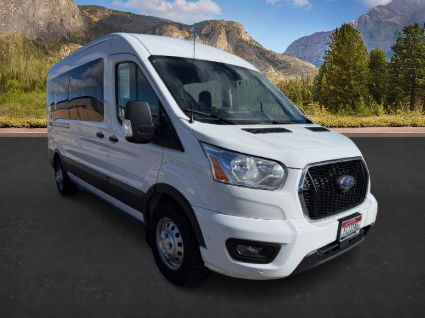 2022 Oxford White /Ebony Ford Transit-350 Passenger Van (1FBAX9C82NK) with an 35L V-6 portdirect injection engine, Automatic transmission, located at 1175 N Woodruff Ave, Idaho Falls, ID, 83401, 43.506901, -111.999657 - At Timberline Auto, finding a great deal on your next vehicle is always easy! Our experienced sales staff's goal is to help find you the right vehicle at the right price! Our knowledgeable finance department has options for almost any credit score. We offer extended service contract options to prote - Photo#8