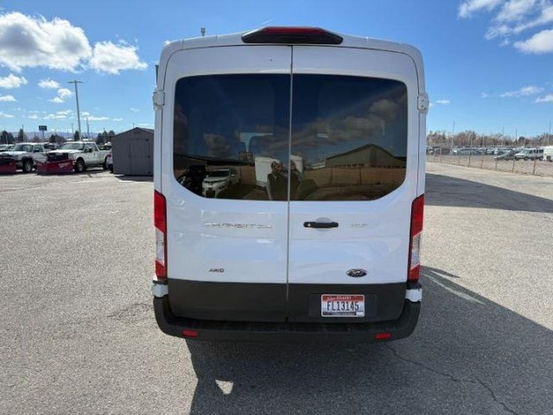 2022 Oxford White /Ebony Ford Transit Wagon XLT (1FBAX9C82NK) with an V6, 3.5L engine, 10-speed automatic transmission, located at 1175 N Woodruff Ave, Idaho Falls, ID, 83401, 43.506901, -111.999657 - <b>Vehicle Details</b><br>Discover the versatility and confidence of this pre-owned 2022 Ford Transit Wagon T-350 Med Roof Slide XL, a smart choice for families, shuttle service, or business use. With only 47,829 miles, this spacious passenger van delivers the capability you need with the comfort yo- Photo#3