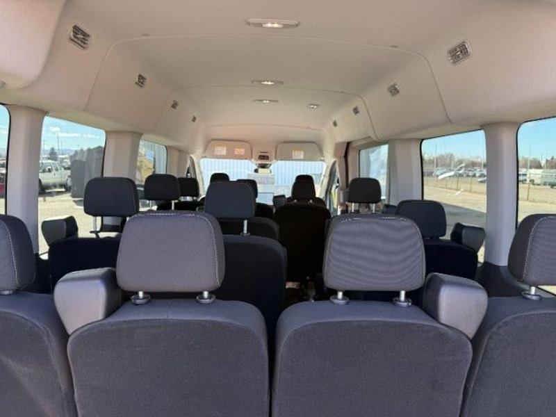 2022 Oxford White /Ebony Ford Transit Wagon XLT (1FBAX9C82NK) with an V6, 3.5L engine, 10-speed automatic transmission, located at 1175 N Woodruff Ave, Idaho Falls, ID, 83401, 43.506901, -111.999657 - <b>Vehicle Details</b><br>Discover the versatility and confidence of this pre-owned 2022 Ford Transit Wagon T-350 Med Roof Slide XL, a smart choice for families, shuttle service, or business use. With only 47,829 miles, this spacious passenger van delivers the capability you need with the comfort yo- Photo#5