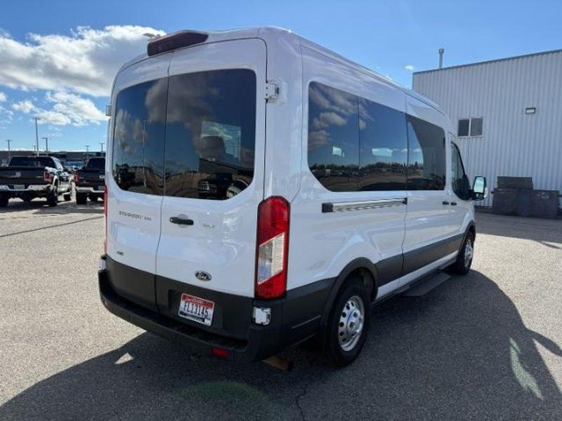 2022 Oxford White /Ebony Ford Transit Wagon XLT (1FBAX9C82NK) with an V6, 3.5L engine, 10-speed automatic transmission, located at 1175 N Woodruff Ave, Idaho Falls, ID, 83401, 43.506901, -111.999657 - <b>Vehicle Details</b><br>Discover the versatility and confidence of this pre-owned 2022 Ford Transit Wagon T-350 Med Roof Slide XL, a smart choice for families, shuttle service, or business use. With only 47,829 miles, this spacious passenger van delivers the capability you need with the comfort yo- Photo#6