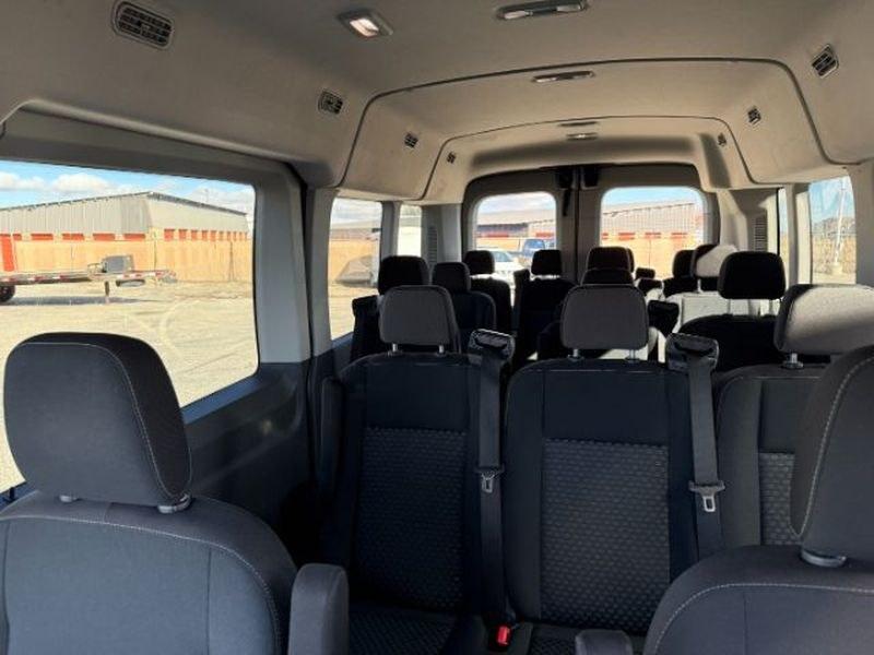 2022 Oxford White /Ebony Ford Transit Wagon XLT (1FBAX9C82NK) with an V6, 3.5L engine, 10-speed automatic transmission, located at 1175 N Woodruff Ave, Idaho Falls, ID, 83401, 43.506901, -111.999657 - <b>Vehicle Details</b><br>Discover the versatility and confidence of this pre-owned 2022 Ford Transit Wagon T-350 Med Roof Slide XL, a smart choice for families, shuttle service, or business use. With only 47,829 miles, this spacious passenger van delivers the capability you need with the comfort yo- Photo#20